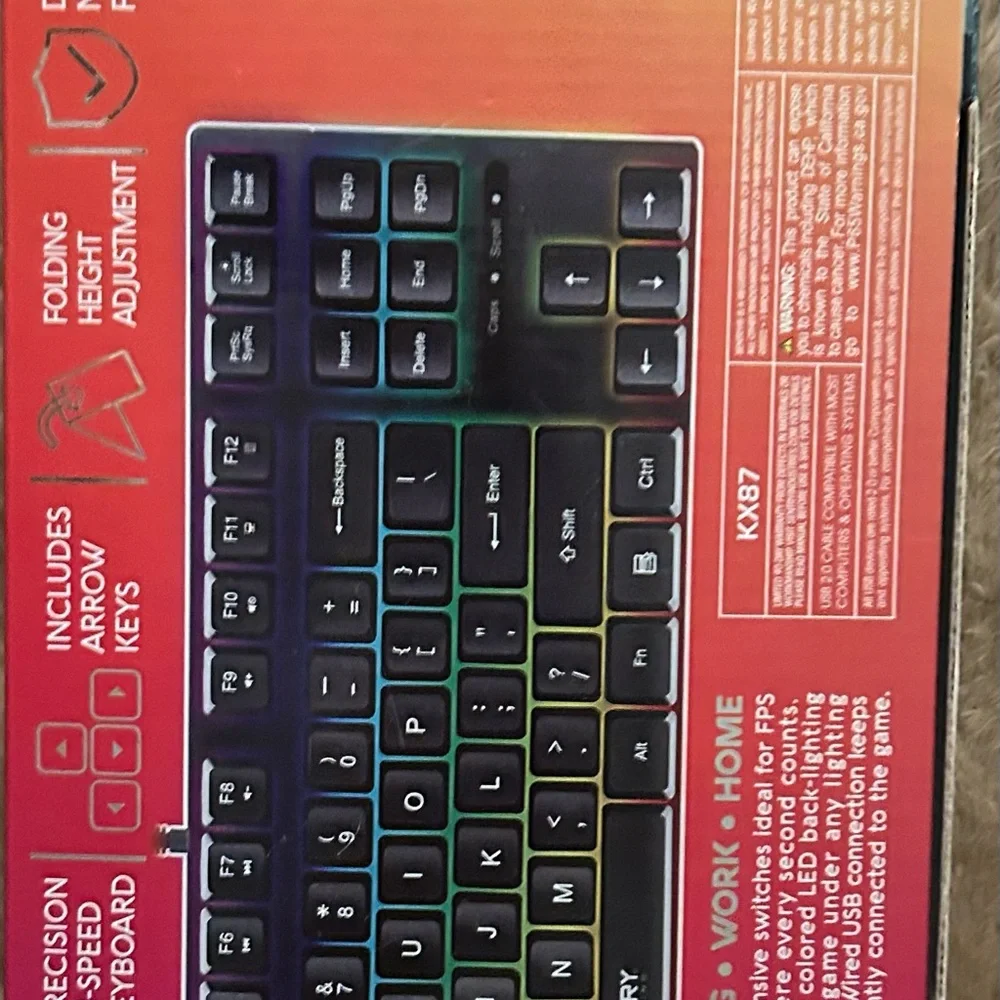 RGB Gaming Keyboard with Precision Keys